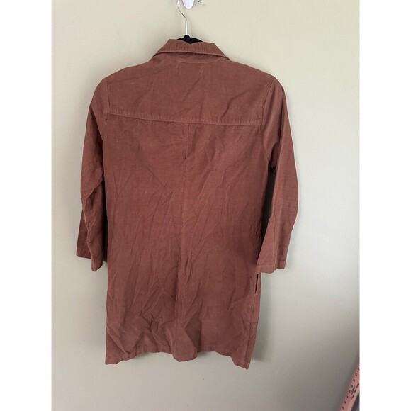 Velvet By Graham & Spencer Lana Corduroy Dress Sz XS Pockets Mini Anthropologie - Picture 10 of 14